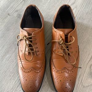 Synthetic Lethear Dress Shoes for boys